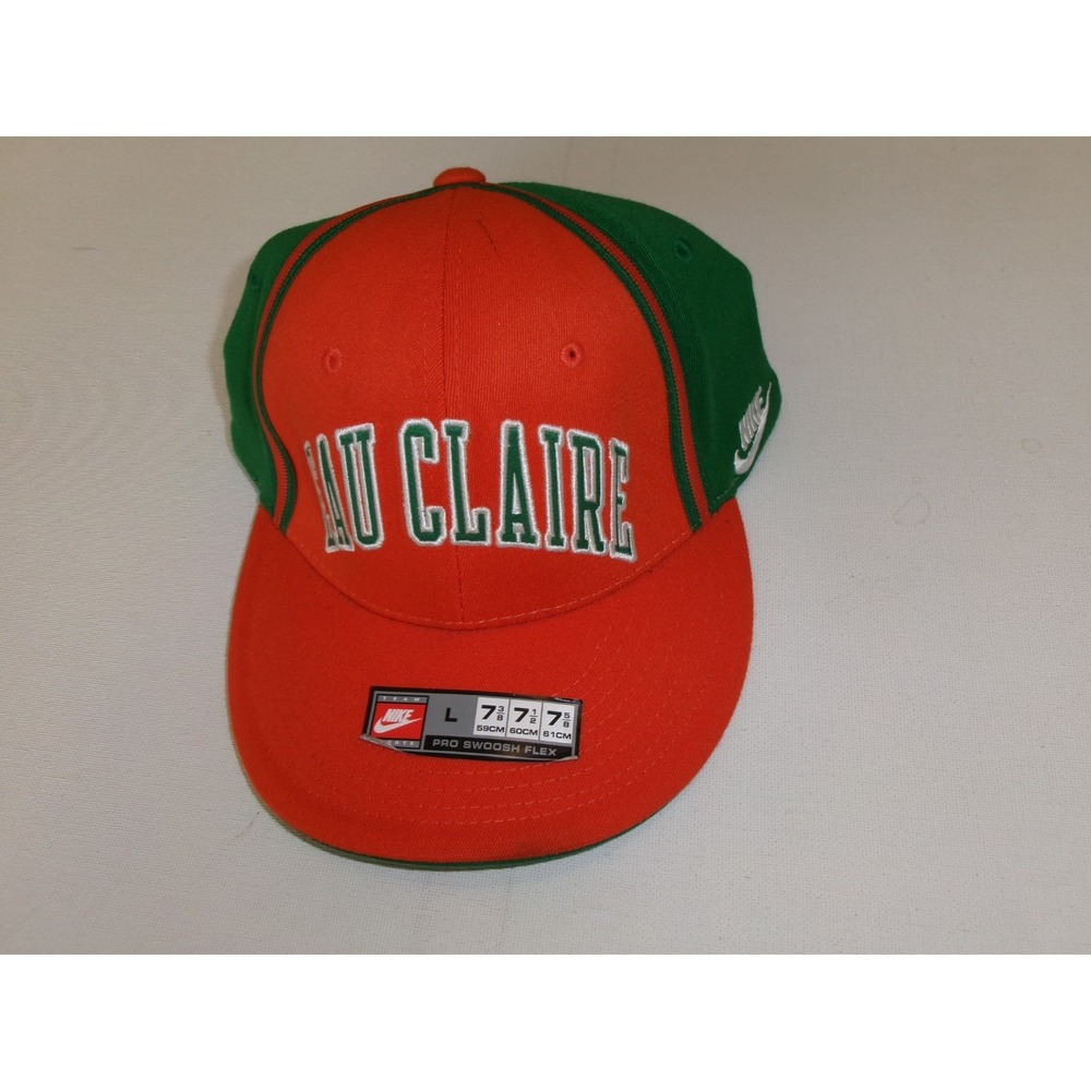 EAU CLAIRE NIKE 2004 FITTED Y2K 00S HAT CAP VINTAGE S3